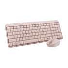Kit Teclado Y Rat&oacute;n Inal&aacute;mbricos Logitech Mk250 Rosas