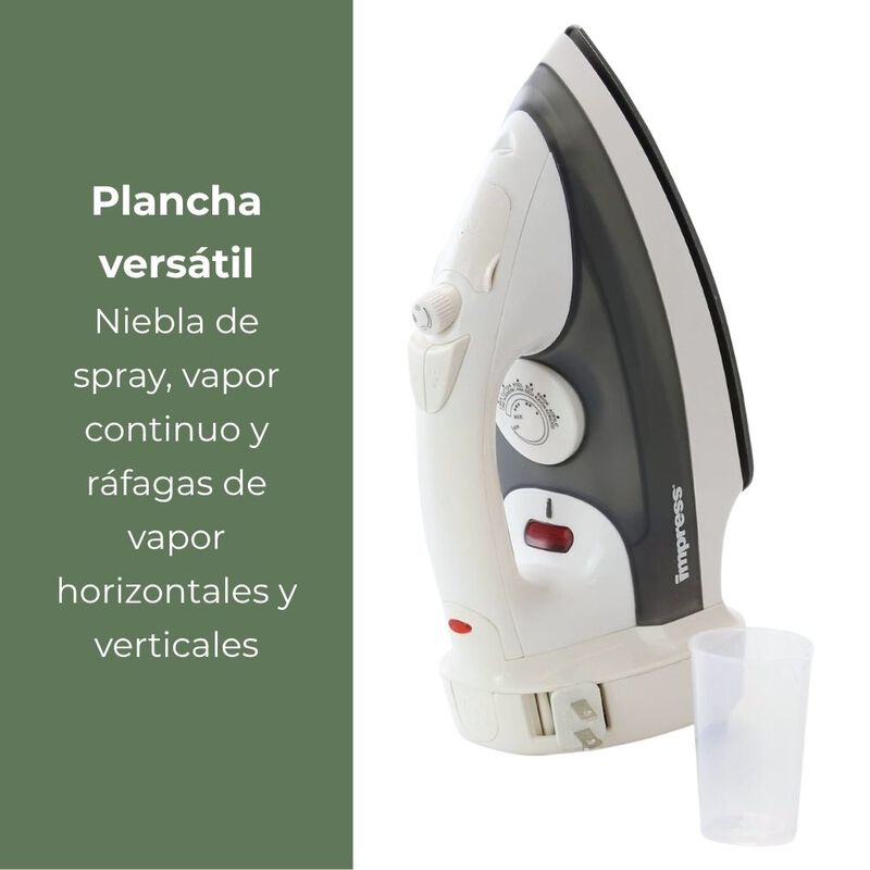 Plancha De Vapor Para Ropa Impress Antiadherent... image number null