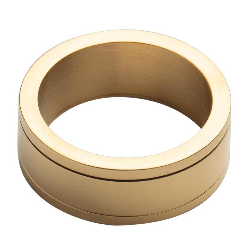 Collar Hombre Anillo Acero Inoxidable, Regalos ... image number null