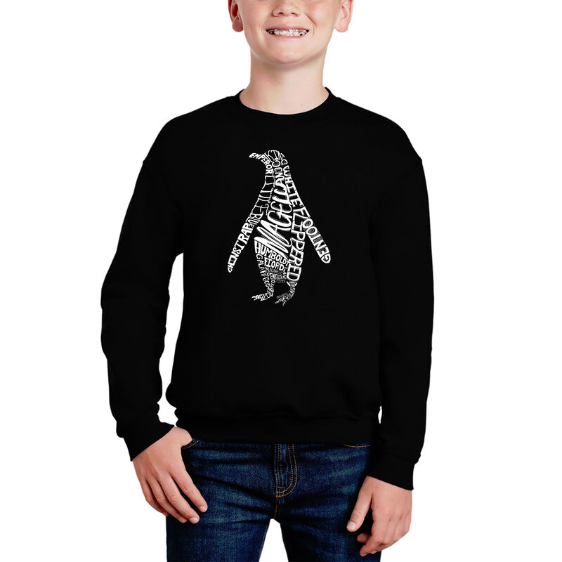 Sudadera De Cuello Redondo Word Art Para Ni&ntilde;o -... image number null
