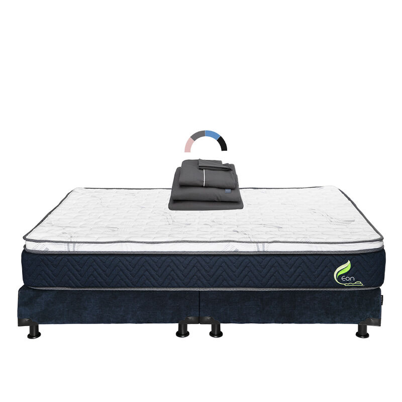 Colch&oacute;n Restonic Enzo King Size + Box Dicasa  +... image number null