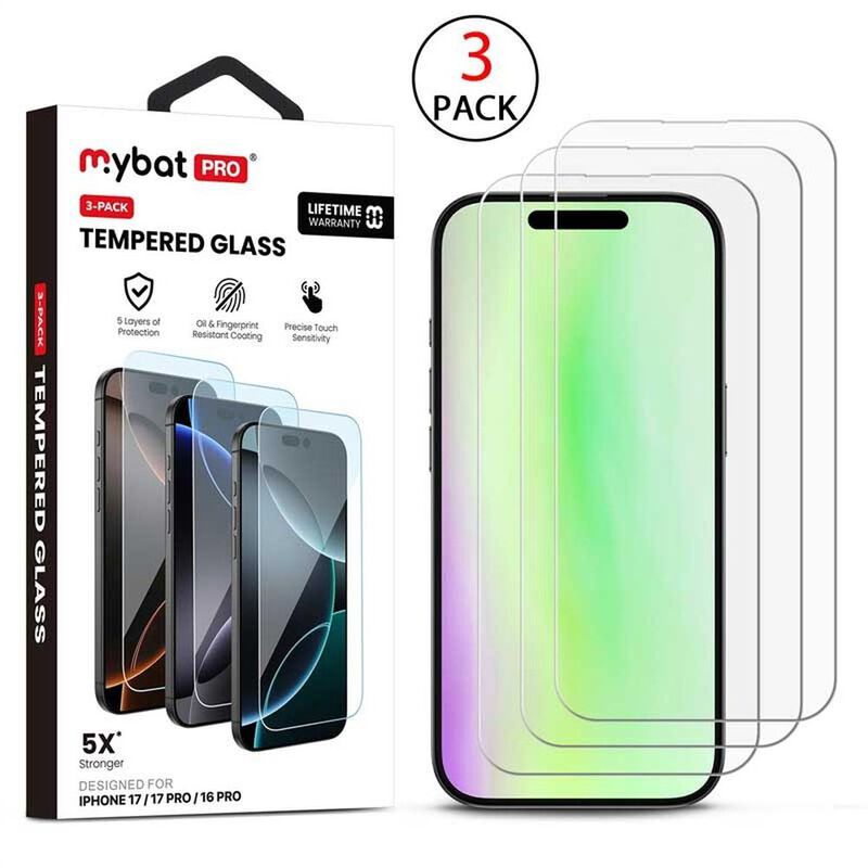 Mica Vidrio MYBAT para iPhone 17 PRO MAX - 3 pi... image number null