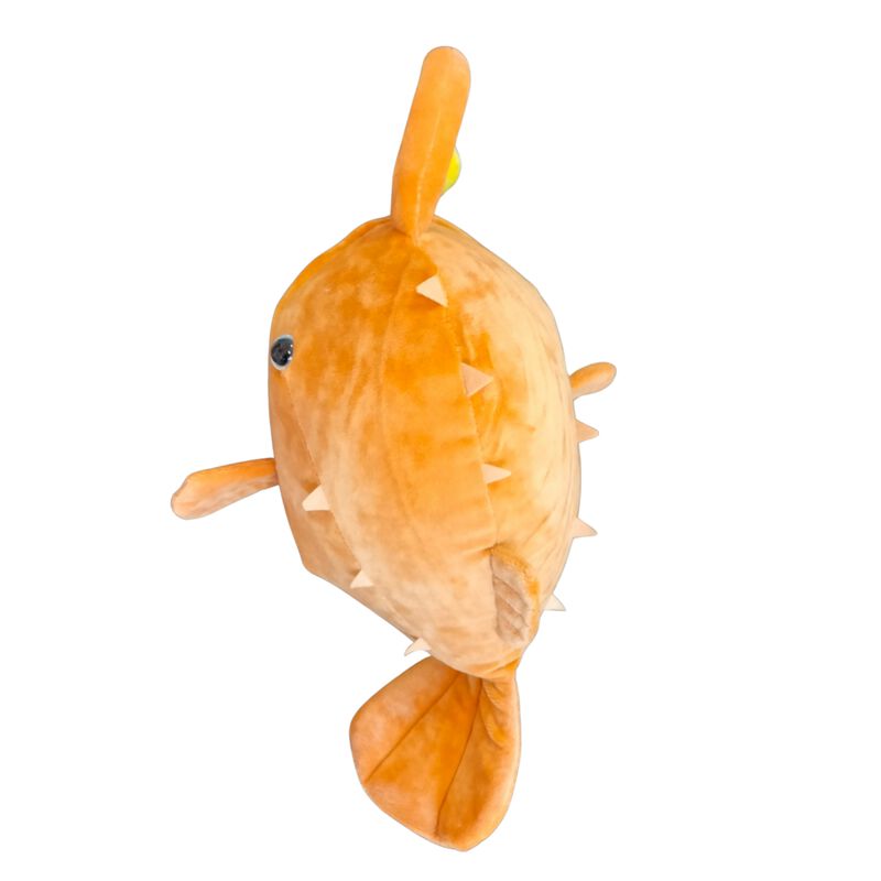 Peluche Pez Diablo Abisal para Ni&ntilde;os Extra Suav... image number null