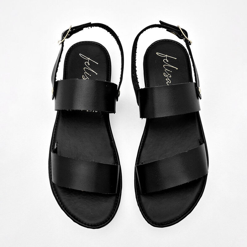 Felisa Villalobos Sandalia para mujer negro image number null