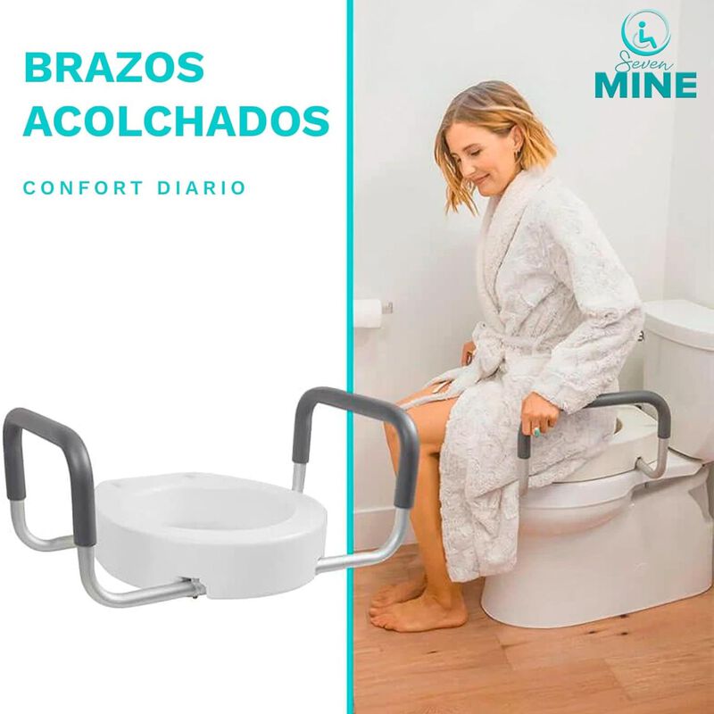 Incremento Wc Lujo (altura 9cm): Descansa Brazo... image number null