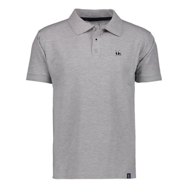 Playera Polo de Algod&oacute;n Manga Corta Casual para... image number null