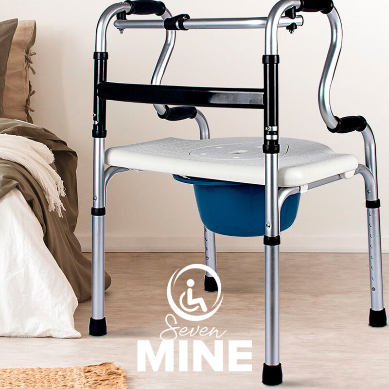 Andadera para Adulto Mayor 6 en 1  |  Doble Apo... image number null