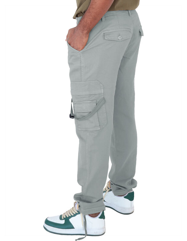 Pantal&oacute;n Caballero Tipo Cargo Turquesa Roosevel... image number null