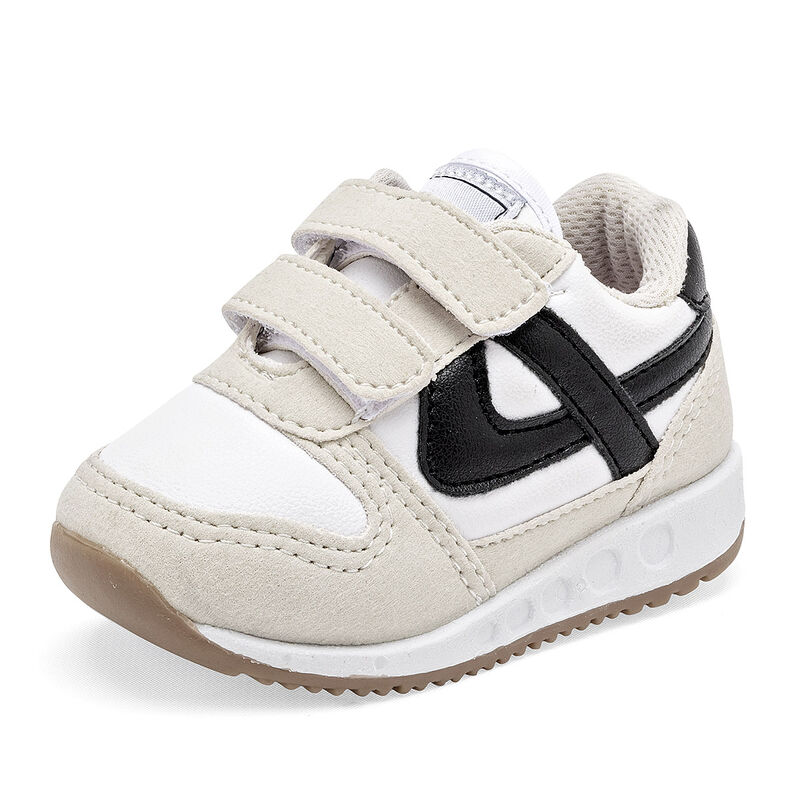 Panam Tenis para beb&eacute; ni&ntilde;o. Late blanco negro image number null