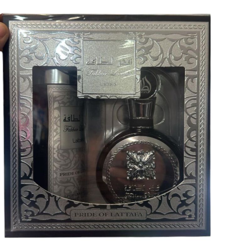 Perfume Lattafa Set Fakhar Black 2 Piezas image number null