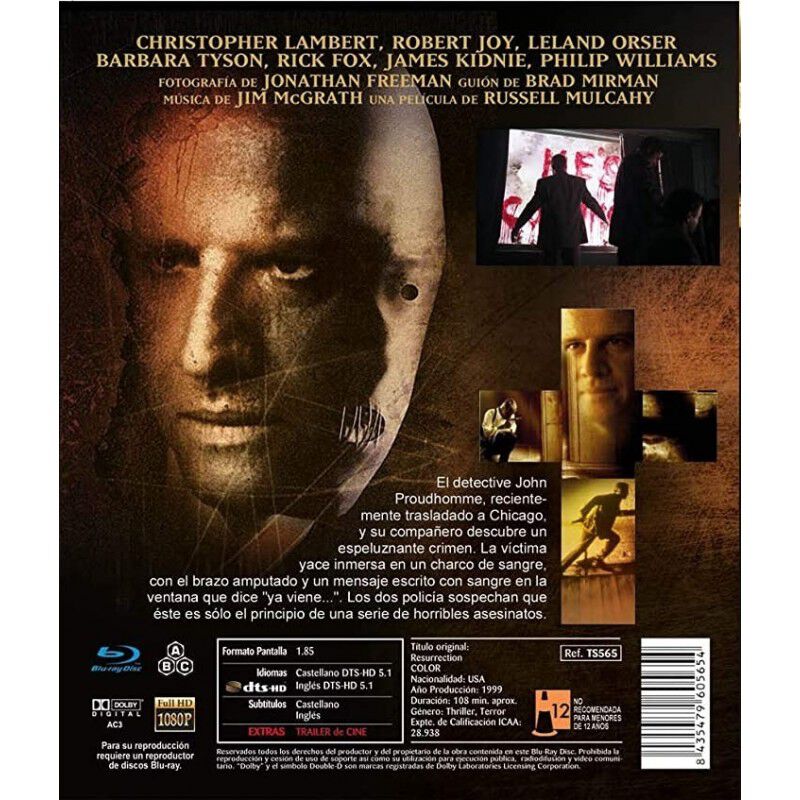 Resurrecci&oacute;n [blu-ray] (1999) Resurrecci&oacute;n image number null