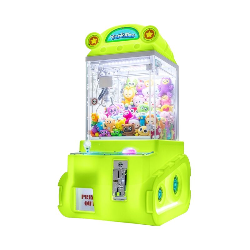 Maquina Garra Peluches Verde Mini Doll Caza Luz... image number null