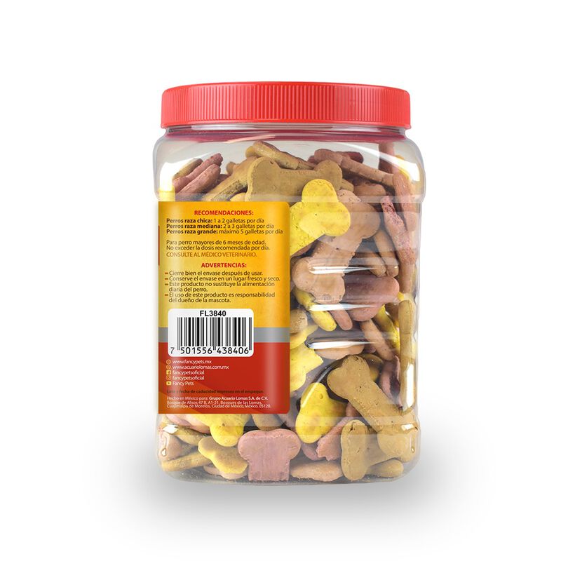 FANCY PETS. Yummy Galletas 400gr. Con Vitaminas... image number null