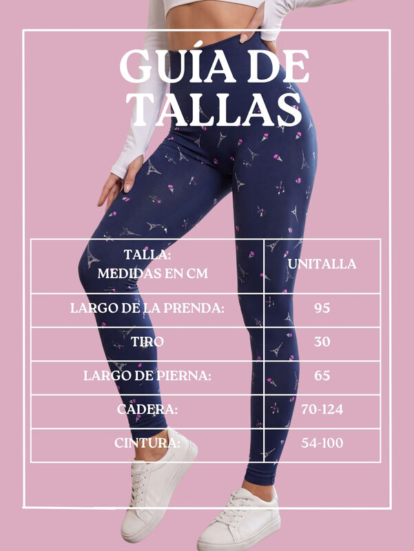 Set De 2 Leggings Stretch De Cintura Alta Lic-0... image number null
