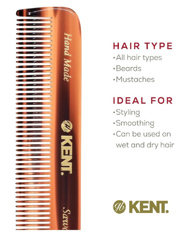 Kent Peine Fot Hecho A Mano Para Cabello Unisex... image number null