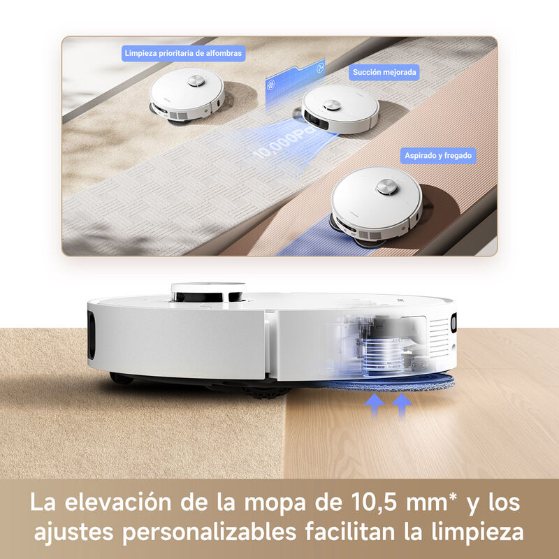 Robot Aspiradora y Trapeador Dreame L10s Ultra ... image number null
