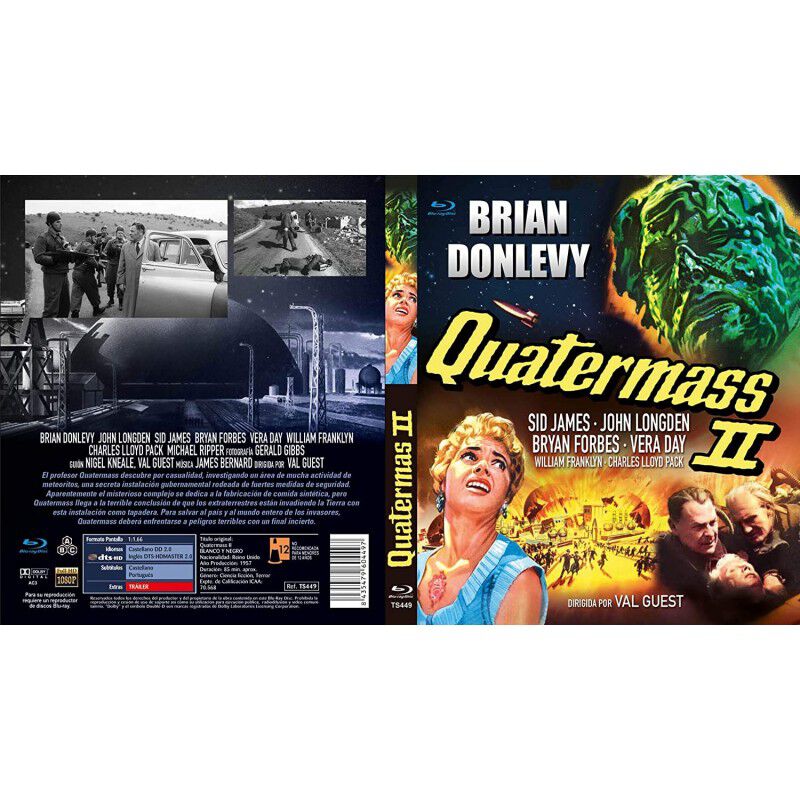Quatermass 2 Bd 1957 Quatermass Ii [blu-ray.] image number null