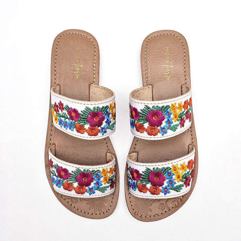 Mora Tierra sandalia artesanal piel para mujer ... image number null
