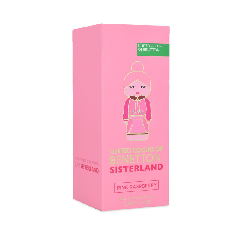 Benetton Pink Raspberry 80Ml Edt Spray image number null