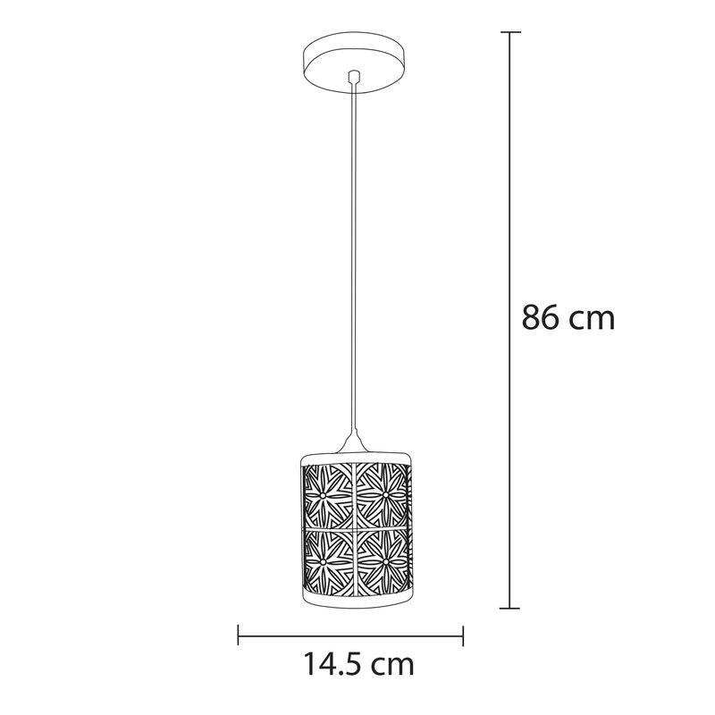 L&aacute;mpara Colgante Mil Luces Kiner 046 Mil Luces image number null