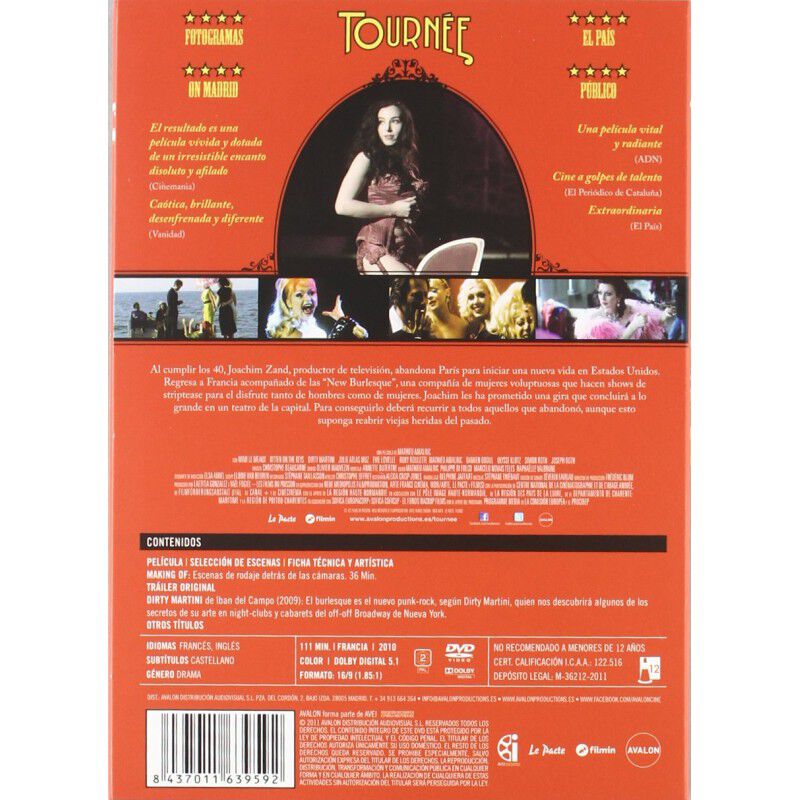 Tourn&eacute;e [DVD] (2010) image number null