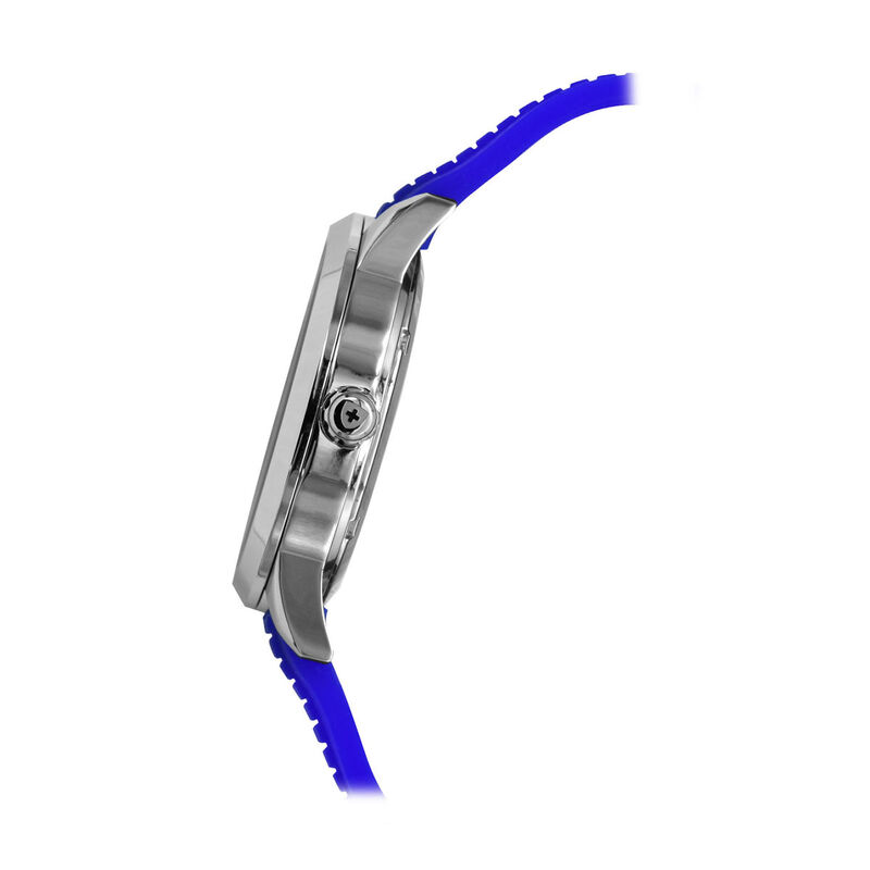 Reloj Nivada Racer Acero/Caucho Azul &Iacute;ndices image number null