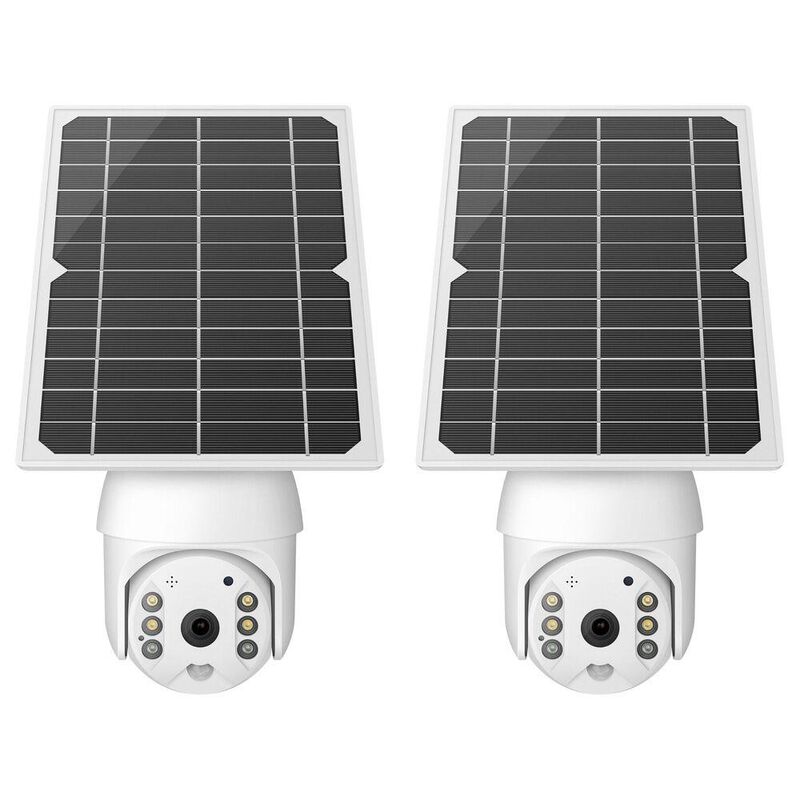 2 C&aacute;maras de seguridad 4G 2 Mpx robotizadas con... image number null