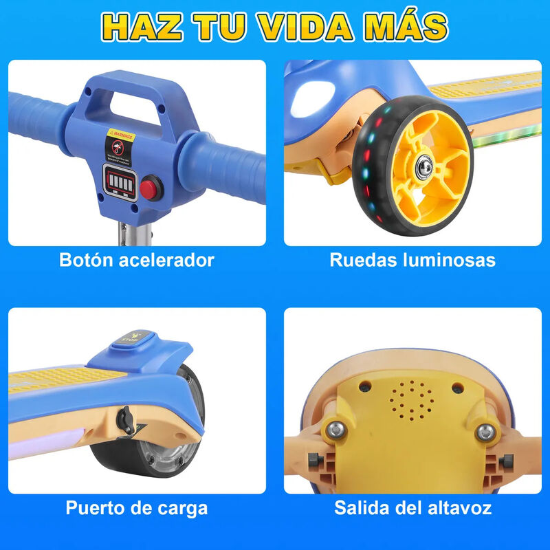 Scooter El&eacute;ctrico Infantil Honey Whale RM2 Pro ... image number null