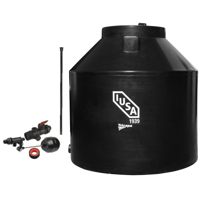 Tinaco Tricapa IUSA, 750 L., Negro + Accesorios... image number null