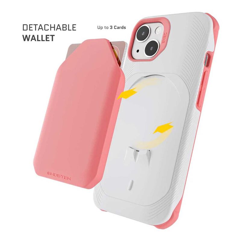 Funda GHOSTEK Exec para iPhone 13 Rosa con port... image number null