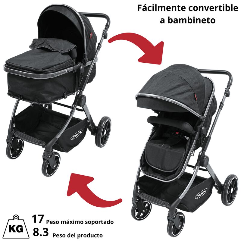 Carriola para Beb&eacute; Asiento Reversible Convertib... image number null