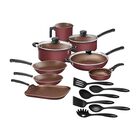 Bater&iacute;a De Cocina Tramontina Primaware 17 Piezas Roja 27899325
