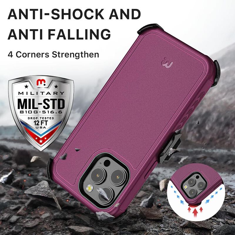 Funda MYBAT Maverick clip para iPhone 14 PRO MA... image number null