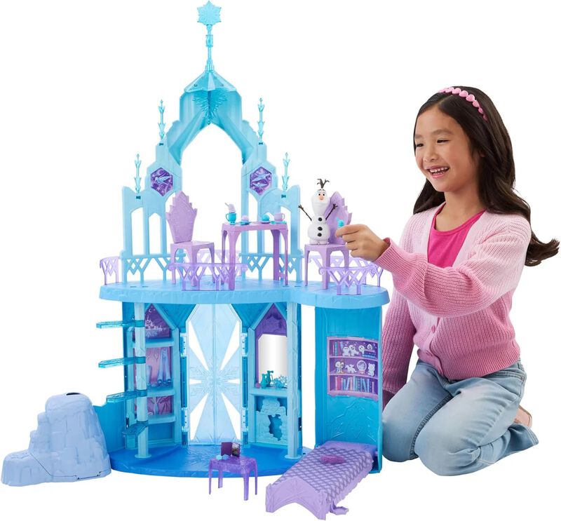 DISNEY FROZEN CASA DE MU&Ntilde;ECAS CASTILLO DE HIELO... image number null