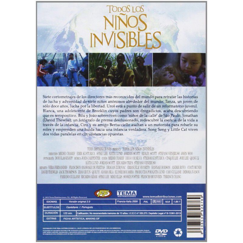 Todos los ni&ntilde;os invisibles [DVD] (2005) image number null