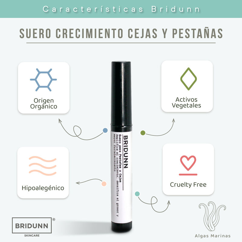 Kit BRIDUNN Suero + Boost para Cejas y Pestañas... image number null