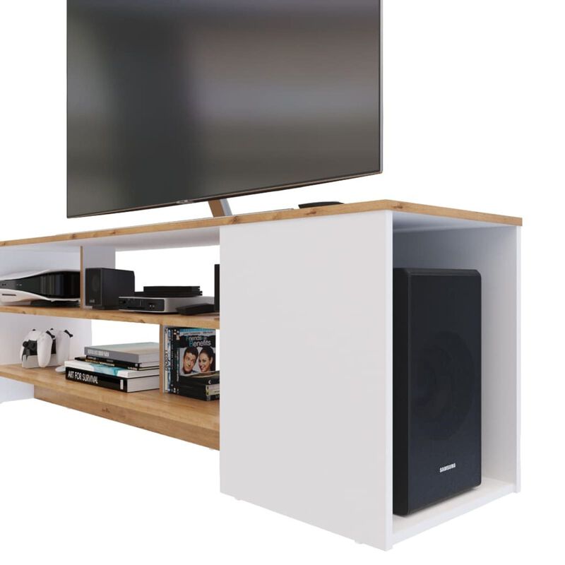 Mesa para TV Flat Para Pantallas de hasta 65 Pu... image number null