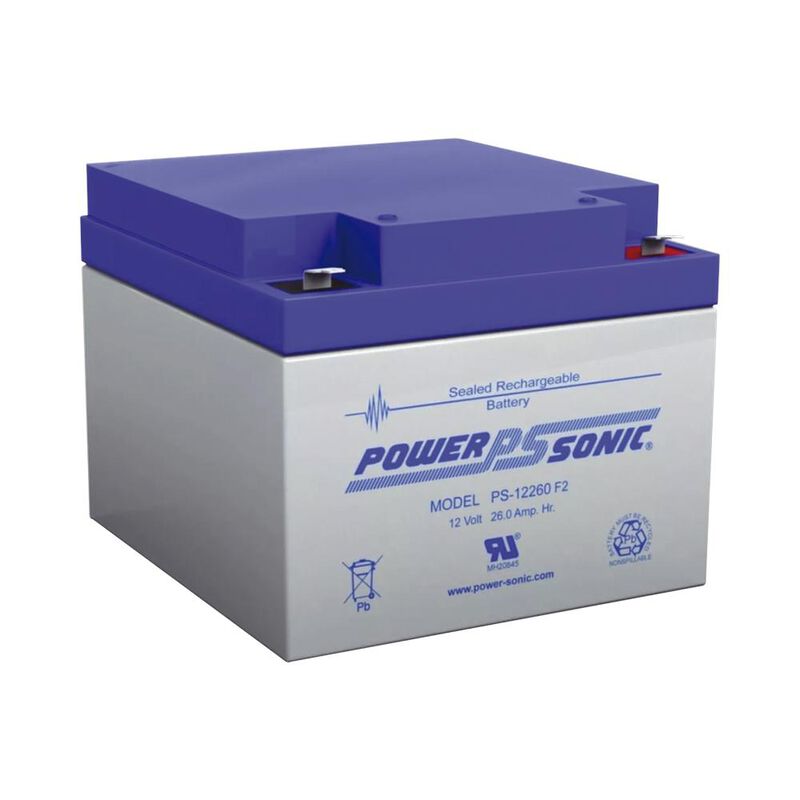 Bater&iacute;a Power Sonic PS12260 F2 12V 26Ah Plomo &Aacute;... image number null