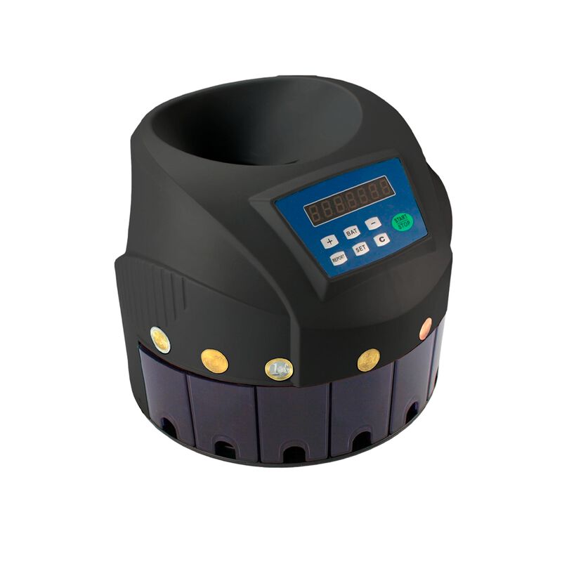 Contadora de Monedas Mexicanas Port&aacute;til Negro B... image number null