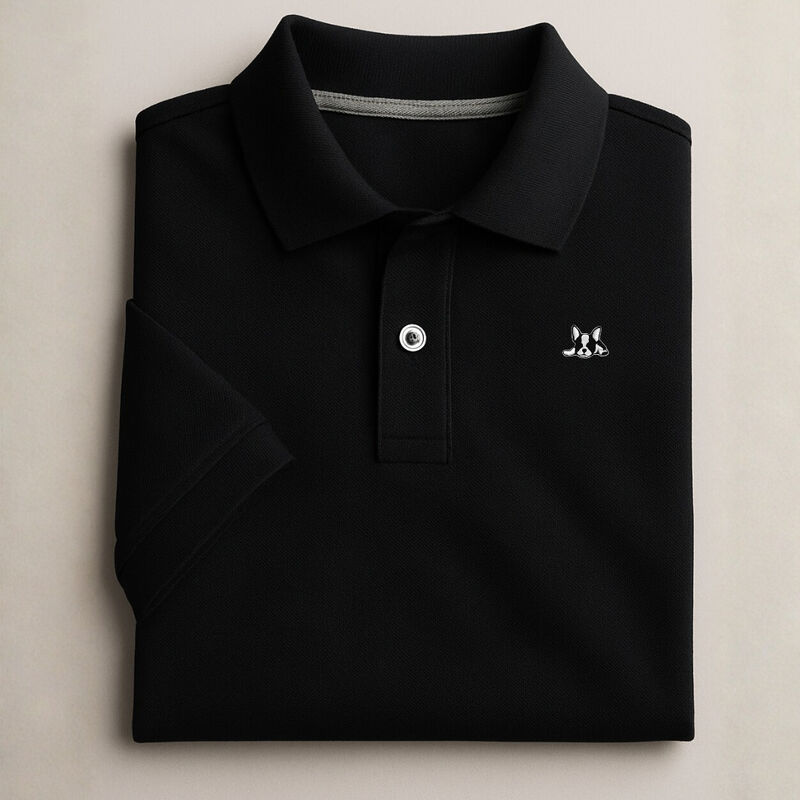 Playera Polo de Algod&oacute;n Manga Corta Casual para... image number null