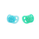 Chupón 0-6m Twistshake 2pz Azul Verde Pastel