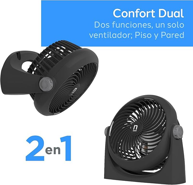 Ventilador Navia Personal MIO-CEN-1010 Negro image number null