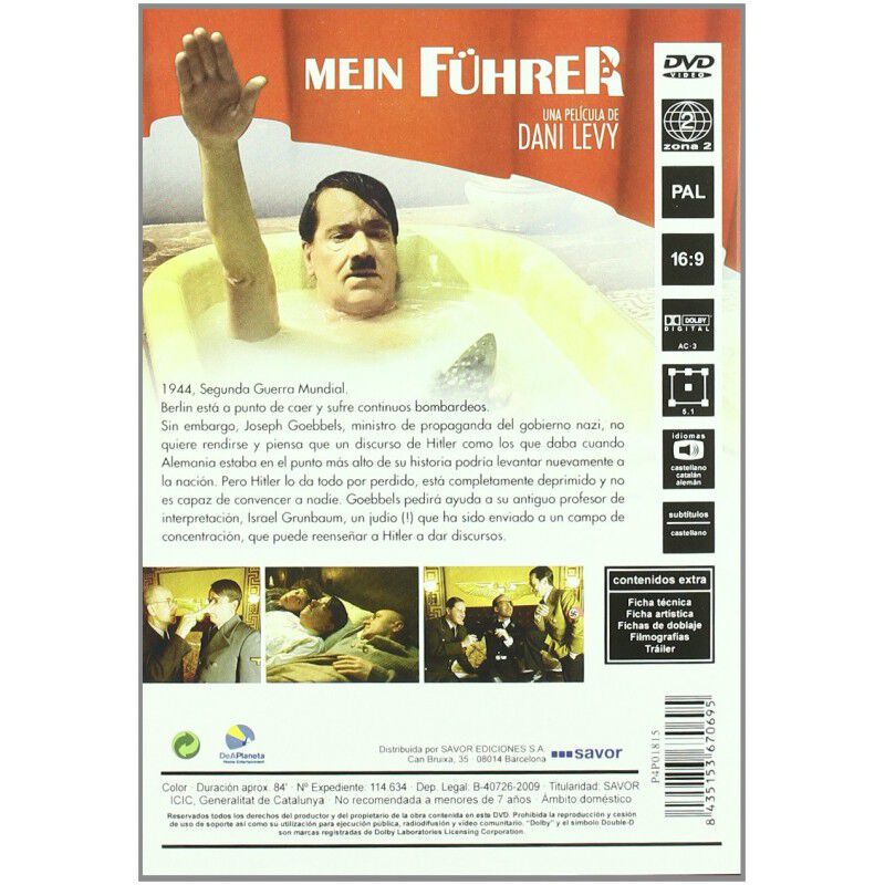 Mein Fuhrer [DVD] (2007) Mein F&uuml;hrer - Die Wirk... image number null
