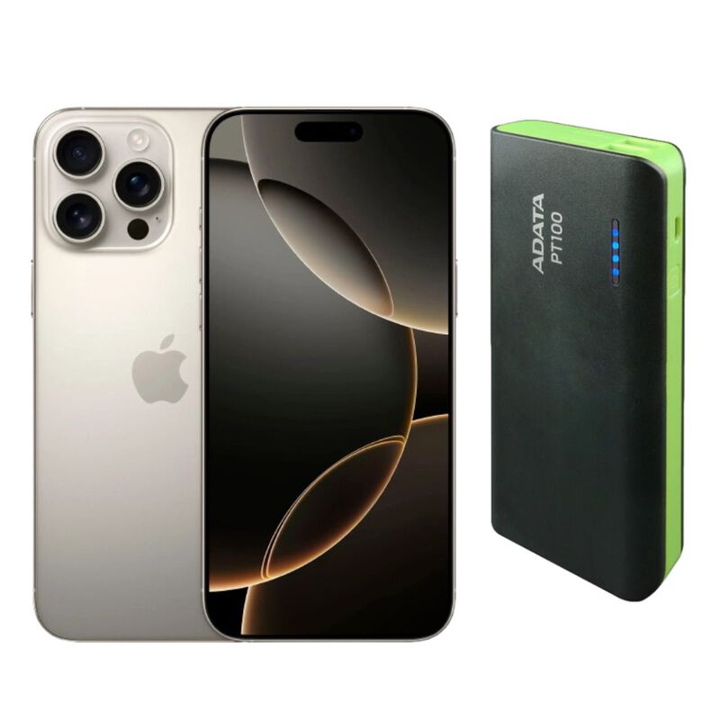 iPhone 16 Pro Max 256GB Natural CHIP Nuevo + Po... image number null