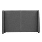 Cabecera Queen Size Dicasa Milan Gris Oscuro