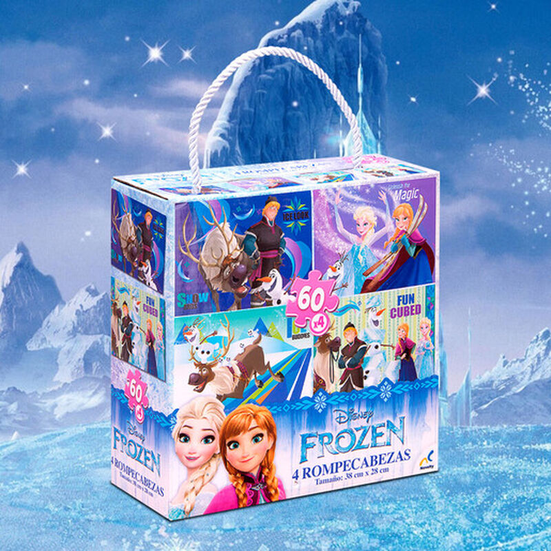Rompecabezas 4 en 1 para Ni&ntilde;os de Frozen image number null