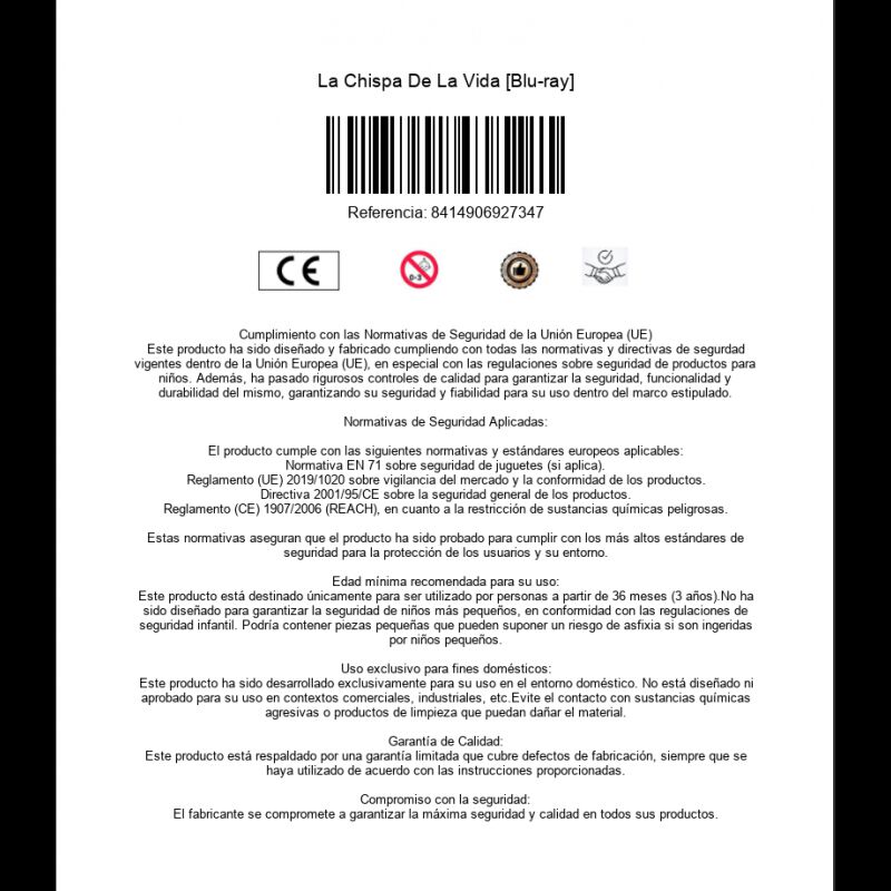 La Chispa De La Vida [blu-ray] image number null