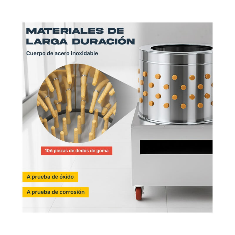 Desplumadora Pollos Automatica Removedora De Pl... image number null