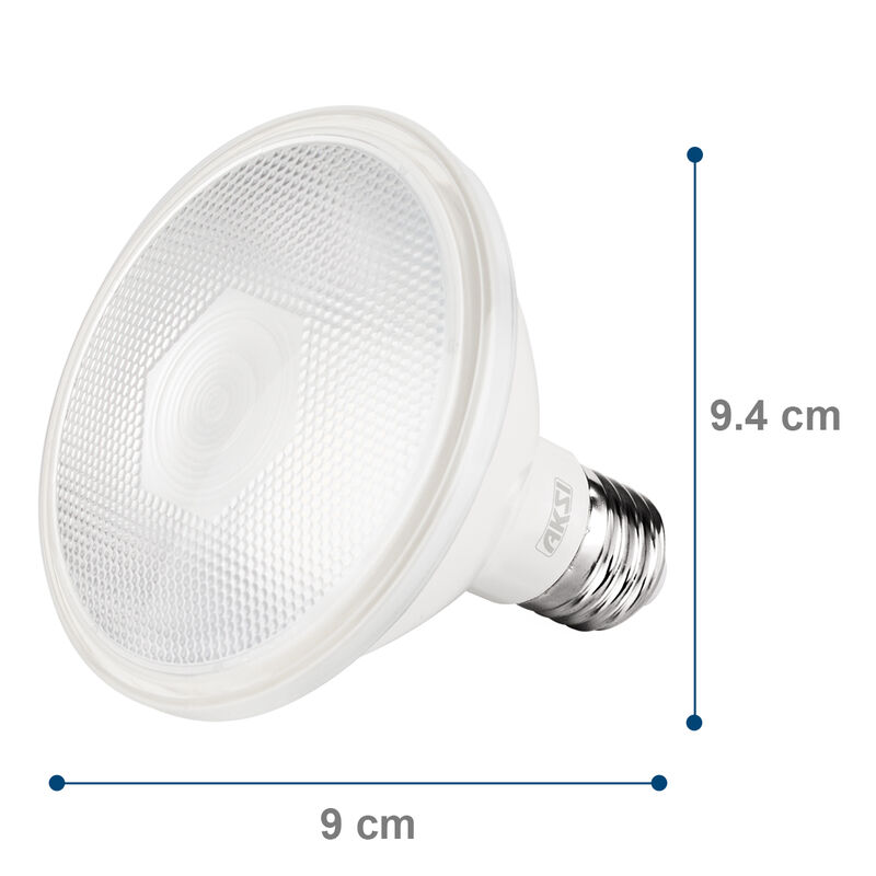 Pack de 6 focos LED Aksi 12W PAR 30 IP65 Base E... image number null