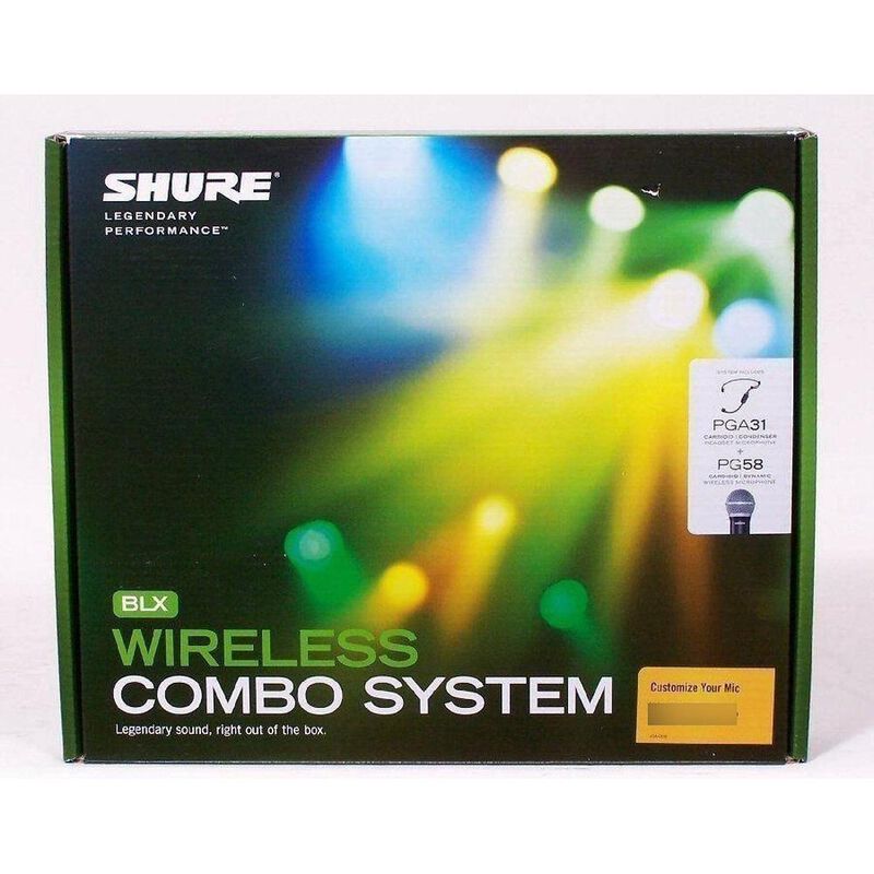 Shure Blx1288/p31 Sistema Inalambrico Dual Mic ... image number null